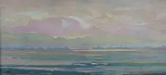 The Day's Beginning by Albert Henry Fullwood, Gouache, sold Aug 2025
