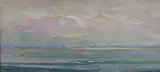 Albert Henry Fullwood, The Day's Beginning, Gouache