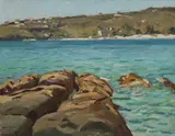 Will Ashton, Clontarf from Chinaman's Beach - Middle Harbour [Sydney], 1944, Oil on Canvas