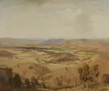 James Ranalph Jackson, Tamworth Landscape, 1943, Oil on Canvas