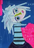 Nathan Paddison, Halve Anne Are Look, Acrylic on Canvas