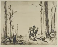 Land of the Crow by Lionel Lindsay, 1925, Etching 12/35, sold Aug 2025