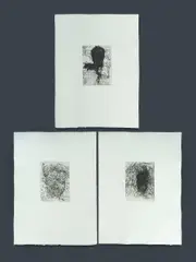Mike Parr, (3), Etching (3) 1/15