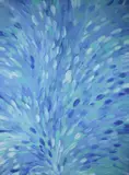 Gloria Petyarre, Medicine Leaves, c.2017, Acrylic on Canvas