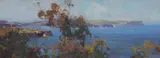 Ken Knight, North Head from Georges Heights, 2006, Oil on Board