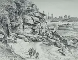 Cedric Emanuel, Lady Bay, Sydney Harbour National Park, Pencil
