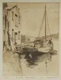 Austin Platt, The Olive, Berrys Bay, 1937, Etching 49/50