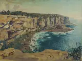 Alan Grieve, Coastal Morning, c.1956, Oil on Canvas on Board