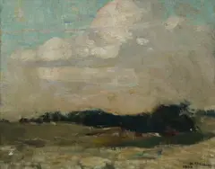 Donald Commons, Country Landscape, 1906, Oil on Canvas on Board