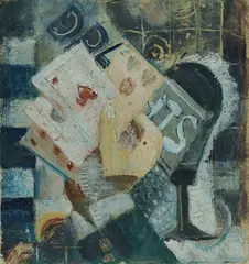 Eric Wilson, Hand With Playing Cards, Oil on Canvas