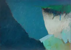 Geoffrey de Groen, Teal, 2000, Oil on Canvas