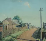 Sidney Woodward-Smith, Country Road, Oil on Canvas