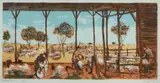 Pro Hart, The Blade Shearer's, 1969, S/Print 23/60