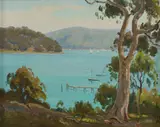 Erik Langker, Pittwater, NSW, Oil on Board