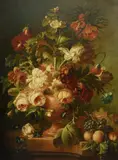 Cornelis le Mair, Still Life - Flowers, Oil on Canvas