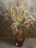 Moya Dyring, Grasses, 1962, Oil on Canvas