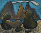 Lewis Morley, Untitled, Unsigned. Studio blind stamp lower right of mount board