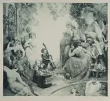Norman Lindsay, A Summer Day Andante, Facsimile Etching 308/550