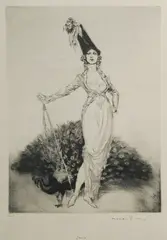 Juno by Norman Lindsay, Facsimile Etching 17/550, sold Jul 2025