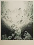 Norman Lindsay, Love on Earth, Facsimile Etching (Proof)