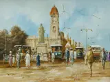 John Guy, Victoria in Adelaide, SA, c.1890, Oil on Canvas on Board