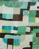 Susan Simonini, Lush, 2023, Acrylic on Canvas