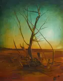 Pro Hart, Remains of Mulga