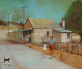 Ric Elliot, Woodstock [NSW], Oil on Board