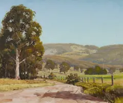 Warwick Fuller, Afternoon Haze Near Taree, 1978, Oil on Canvas on Board
