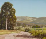 Warwick Fuller, Afternoon Haze Near Taree, 1978, Oil on Canvas on Board