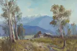Wykeham Perry, Winter - Mt Bogong [Victoria], 1986, Oil on Canvas on Board