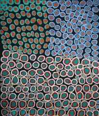 Donald Moko, Nyila (Bidyadanga), 2005, Acrylic on Canvas
