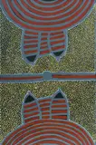 Ada Bird Petyarre, Awelye (Mountain Devil Lizard), Acrylic on Linen