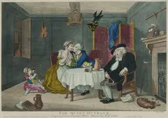 The Quiet Husband by John June, 1768, Printed for Robert Sayer and John Smith, London, offered Jul 2025