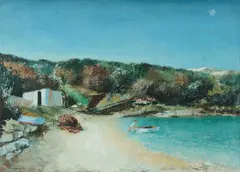 La Perouse by Sali Herman, 1952, Oil on Canvas, sold May 2025