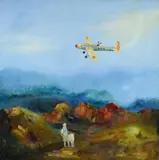 Melissa Egan, Everything Looks Better From the Air, 2004, Oil on Canvas