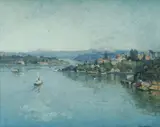 Will Ashton, Parramatta River, Oil on Canvas on Board