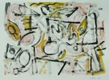 Dick Watkins, Untitled, 1993, Monoprint