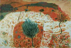 Guy Warren, Travellers in the Desert, 2012, Acrylic on Canvas