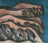 Shay Docking, South Seas Landscape,' 1972/4