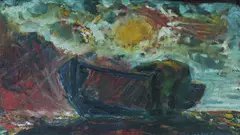 Paul Ryan, Fisherman V, 1989, Oil on Board