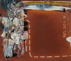 Louis James, High Noon, 1966, Oil on Board