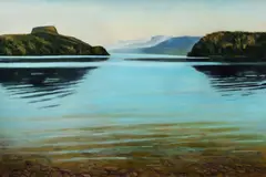Jeffrey Makin, Lake St Clair [Tasmania], 2007, Oil on Linen