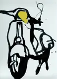 Jasper Knight, 150, 2010, Enamel on Rag Board