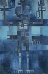 Rod Milgate, Tasmania - Port Arthur, 1959, Oil on Masonite