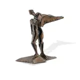 Nickolaus Seffrin, Icarus, Mild Steel with Applied Bronze