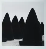 Michael Kenna, Hedges and Tower, Saint Cloud, France,' 1988 (printed 1998), Sepia Toned Silver Gelatin Photograph 40/45