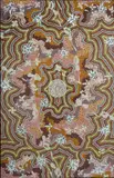 Bush Turkey Dreaming by Clifford Possum Tjapaltjarri, 1994, Acrylic on Linen, sold May 2025