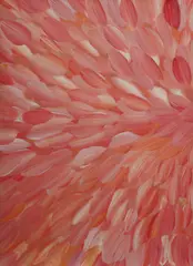 Bush Medicine Leaves by Gloria Petyarre, Acrylic on Canvas, sold May 2025