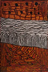 Untitled (Tjiturrulpa) by Eileen Napaljarri, 2000, Acrylic on Linen, sold May 2025